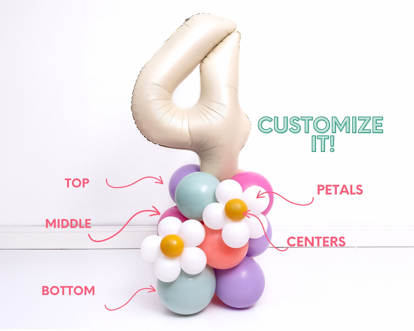 Daisy CUSTOM Balloon Tower Kit