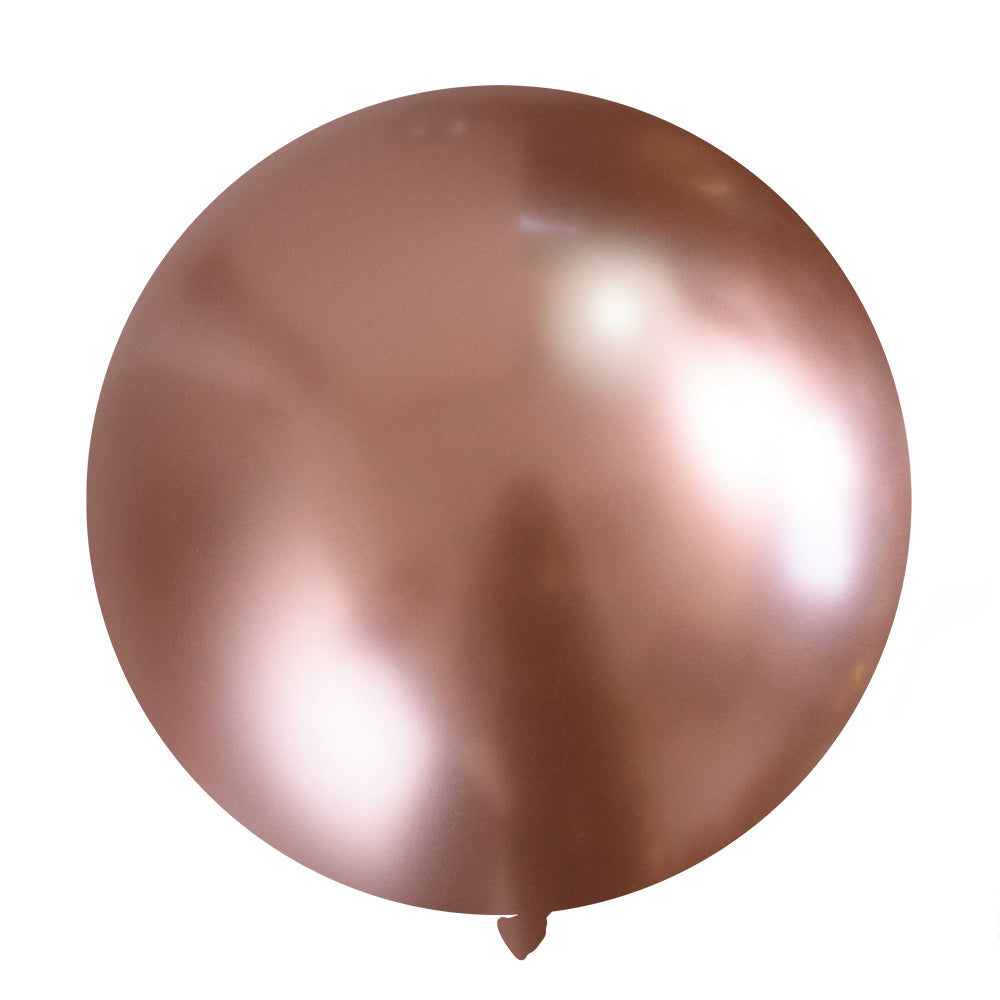 24" Round Mirror Rose Gold Kalisan