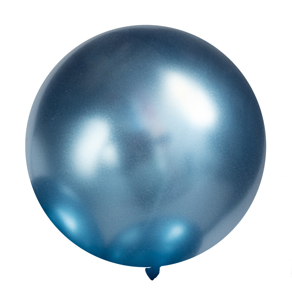 24" Round Mirror Blue Kalisan
