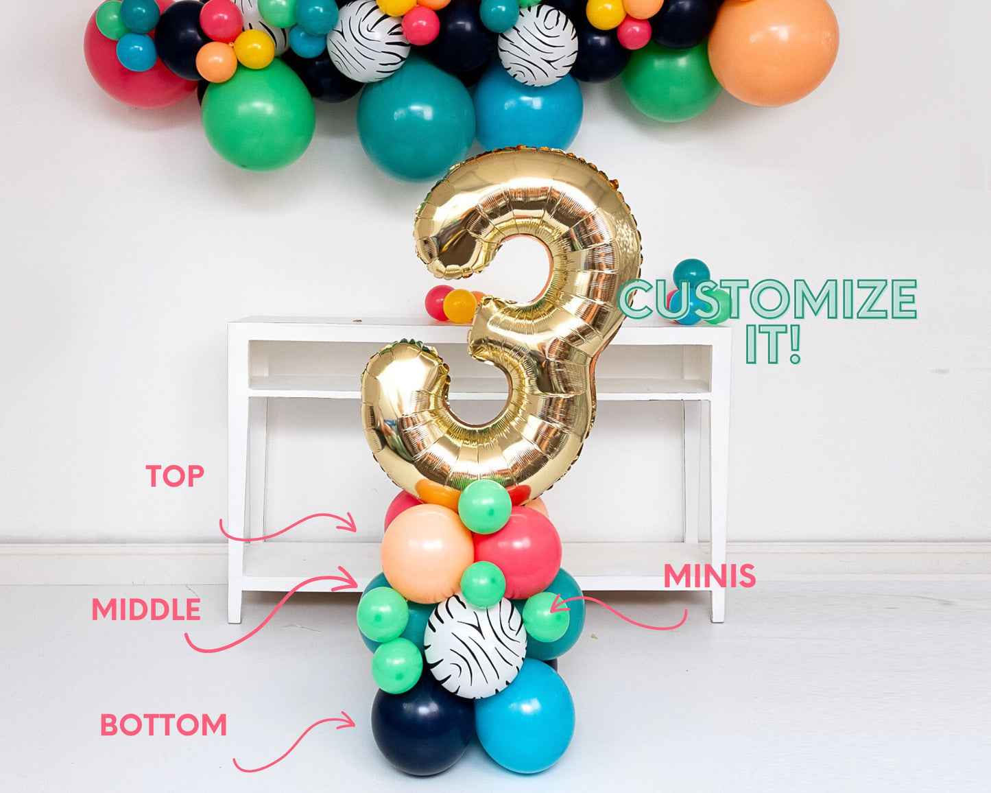 It’s a Zoo Custom Balloon Tower Kit