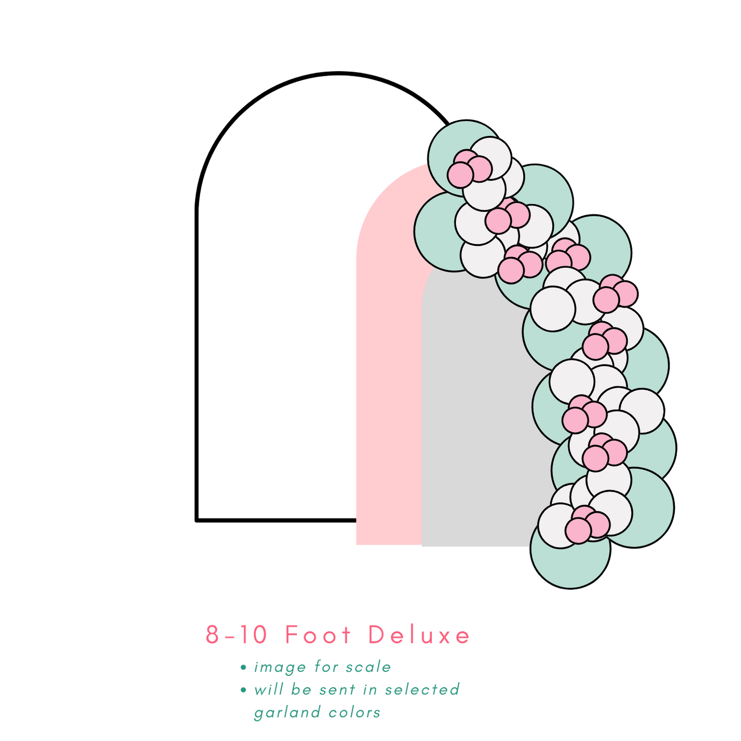 Custom Deluxe Garland • 8-10 Foot • Deluxe Kit