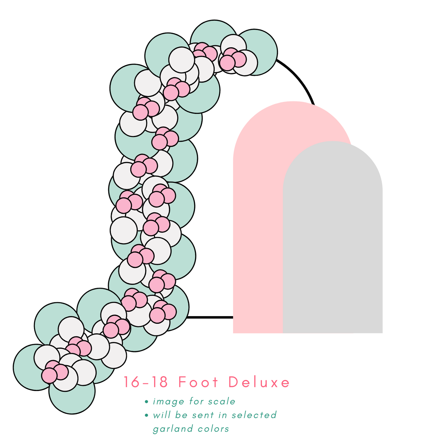 One in a Melon Garland • 16-18 Foot • Deluxe Kit