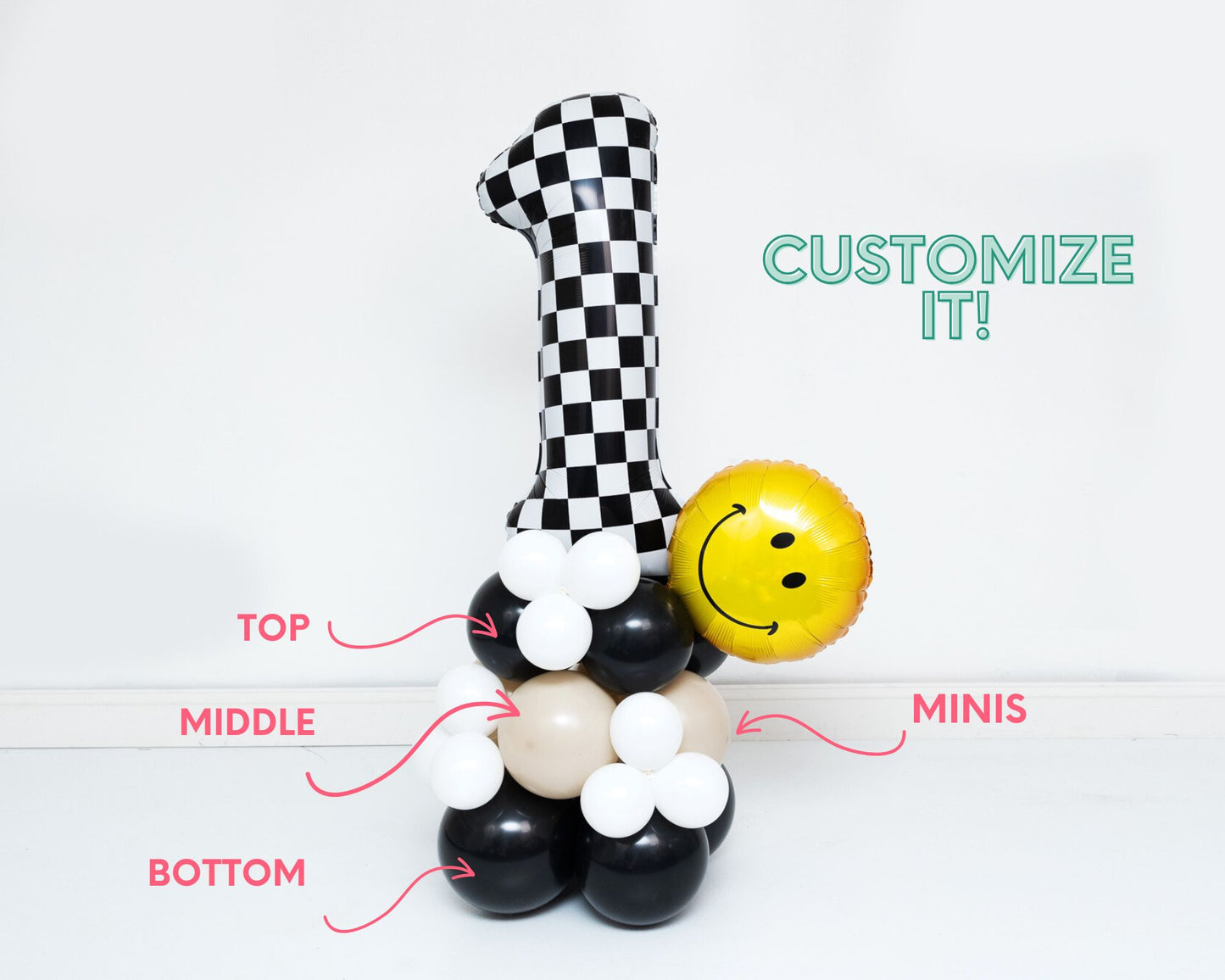 One Cool Dude CUSTOM Balloon Tower Kit