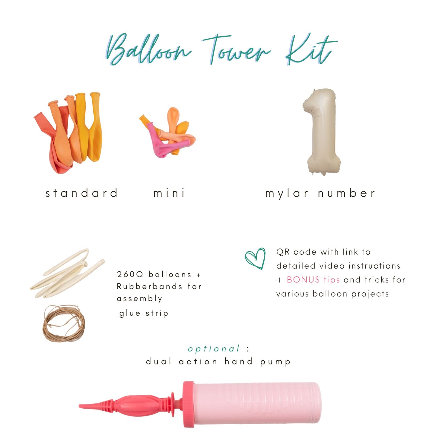 Daisy Balloon Tower Kit