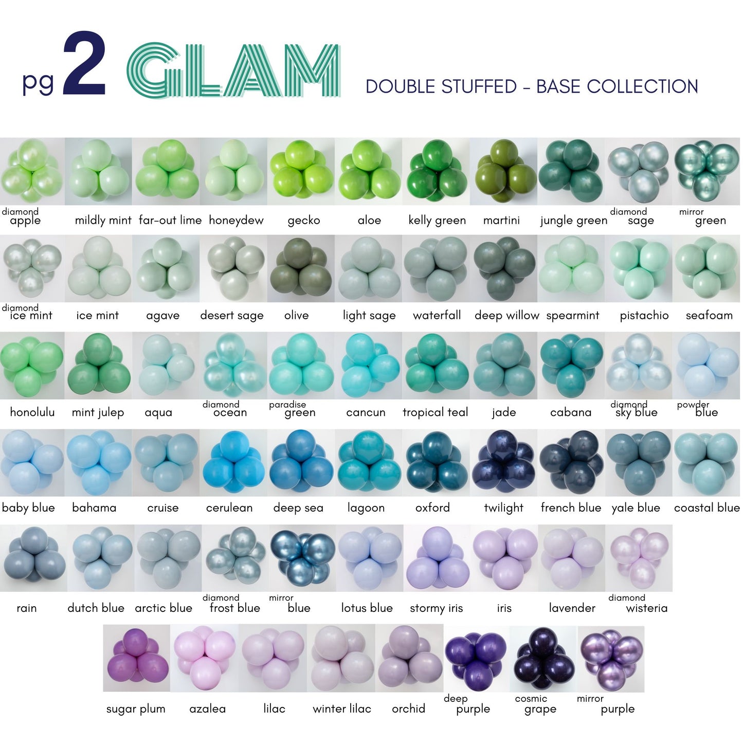 Custom Chalk Garland • 14-16 Foot • Glam Kit