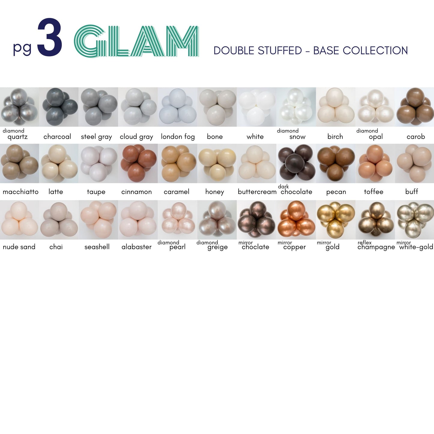 Custom Chalk Garland • 14-16 Foot • Glam Kit