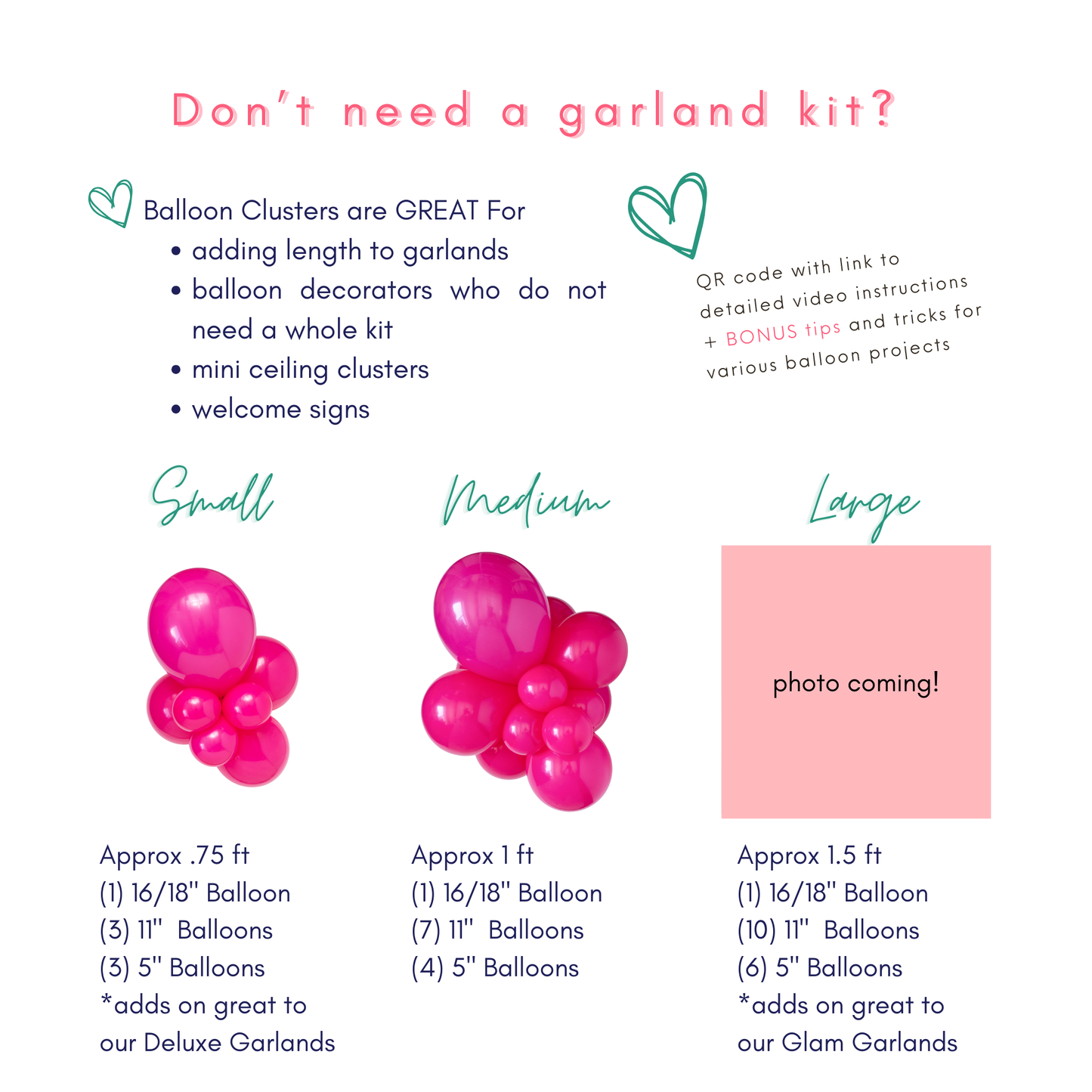 Red Tuftex - Small Cluster