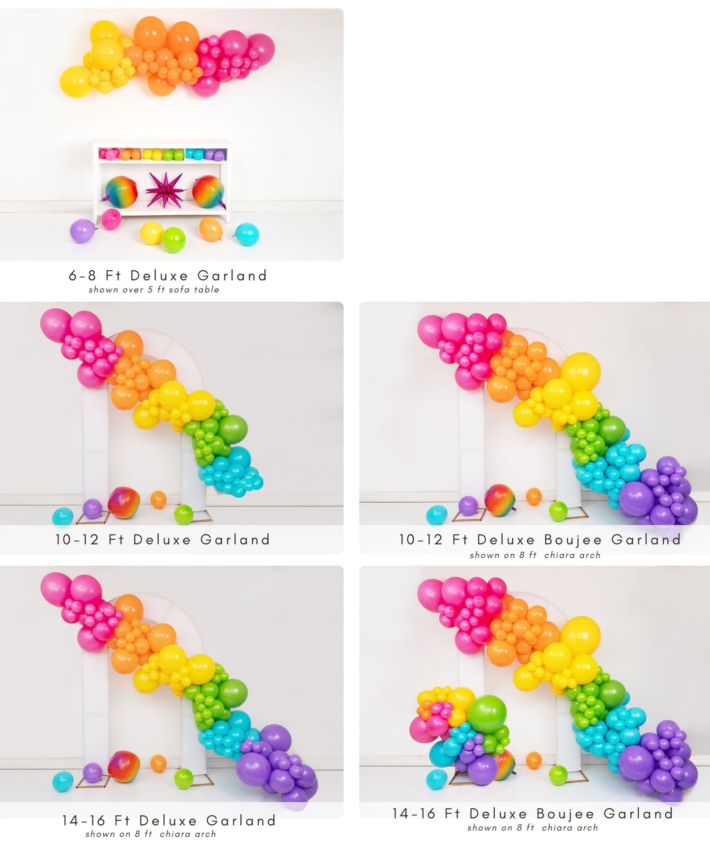 Rainbow Dreams Garland • 4-6 Foot • Deluxe Kit