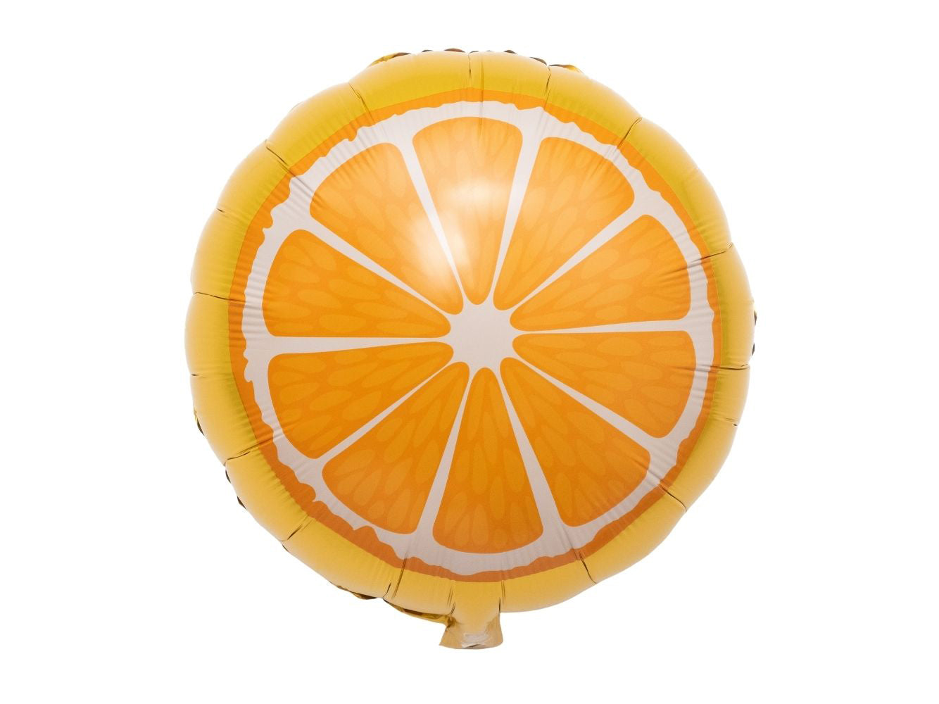 18" Fruit Slice - Orange • Mylar Balloon