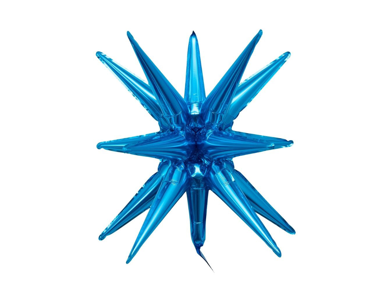 22" Starburst Blue • Mylar Balloons