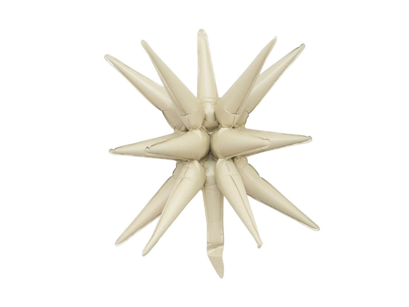 22" Starburst White Sand • Mylar Balloons