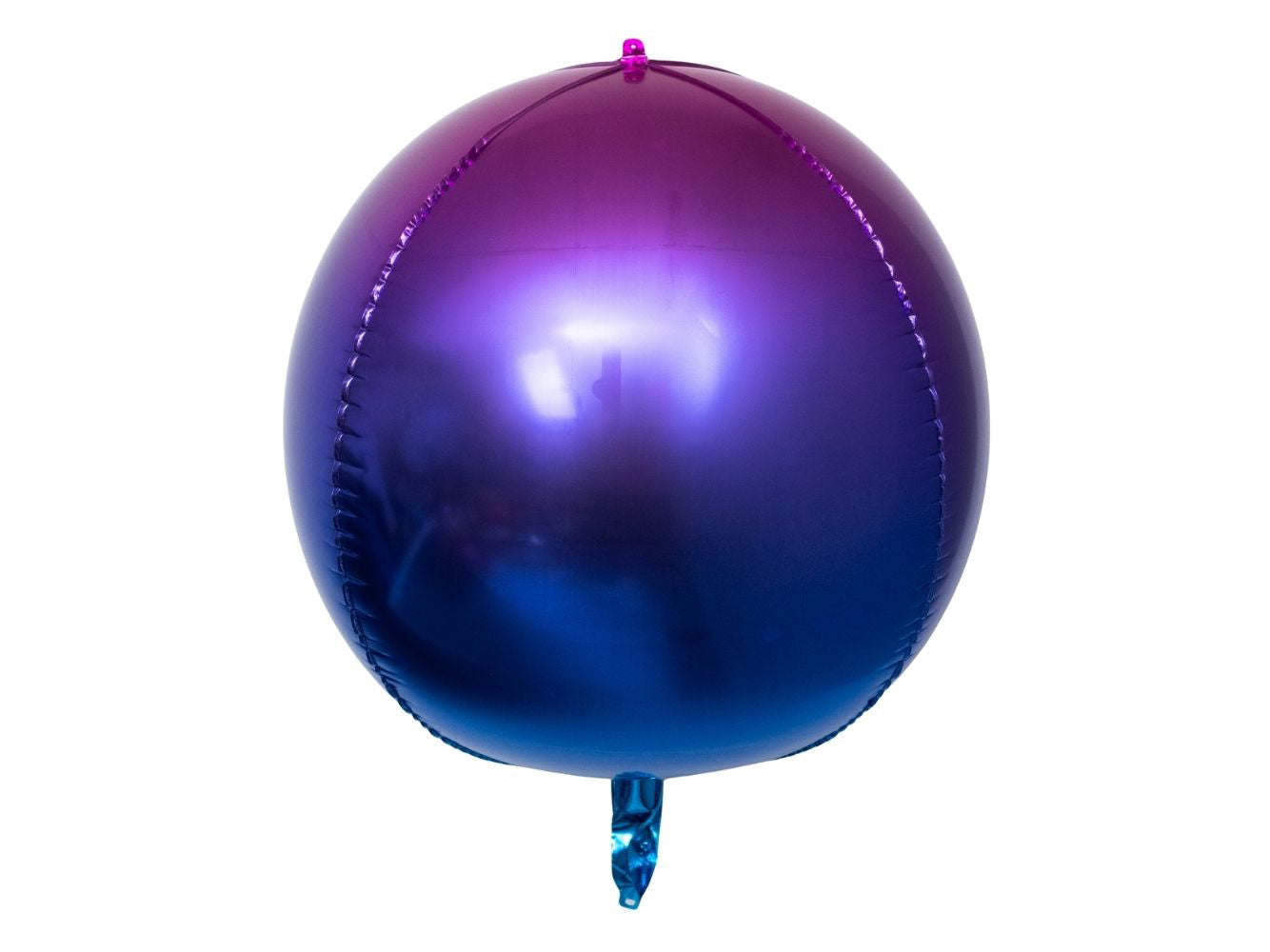 22" Orb - METAL PURPLE Galaxy • Mylar Balloon