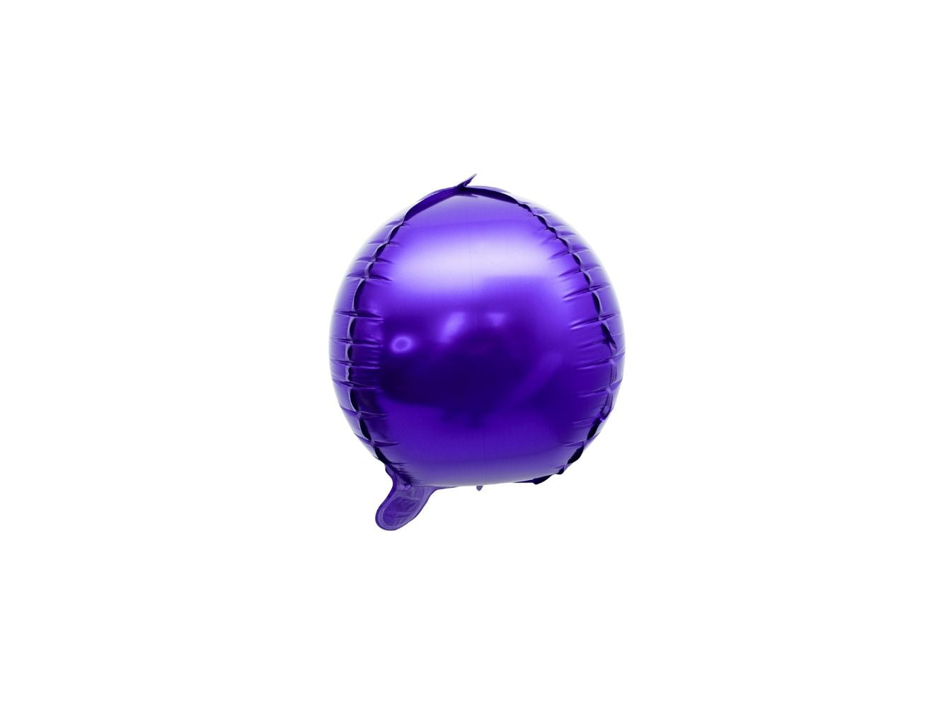 10" Orb - Purple • Mylar Balloon • Set of Five
