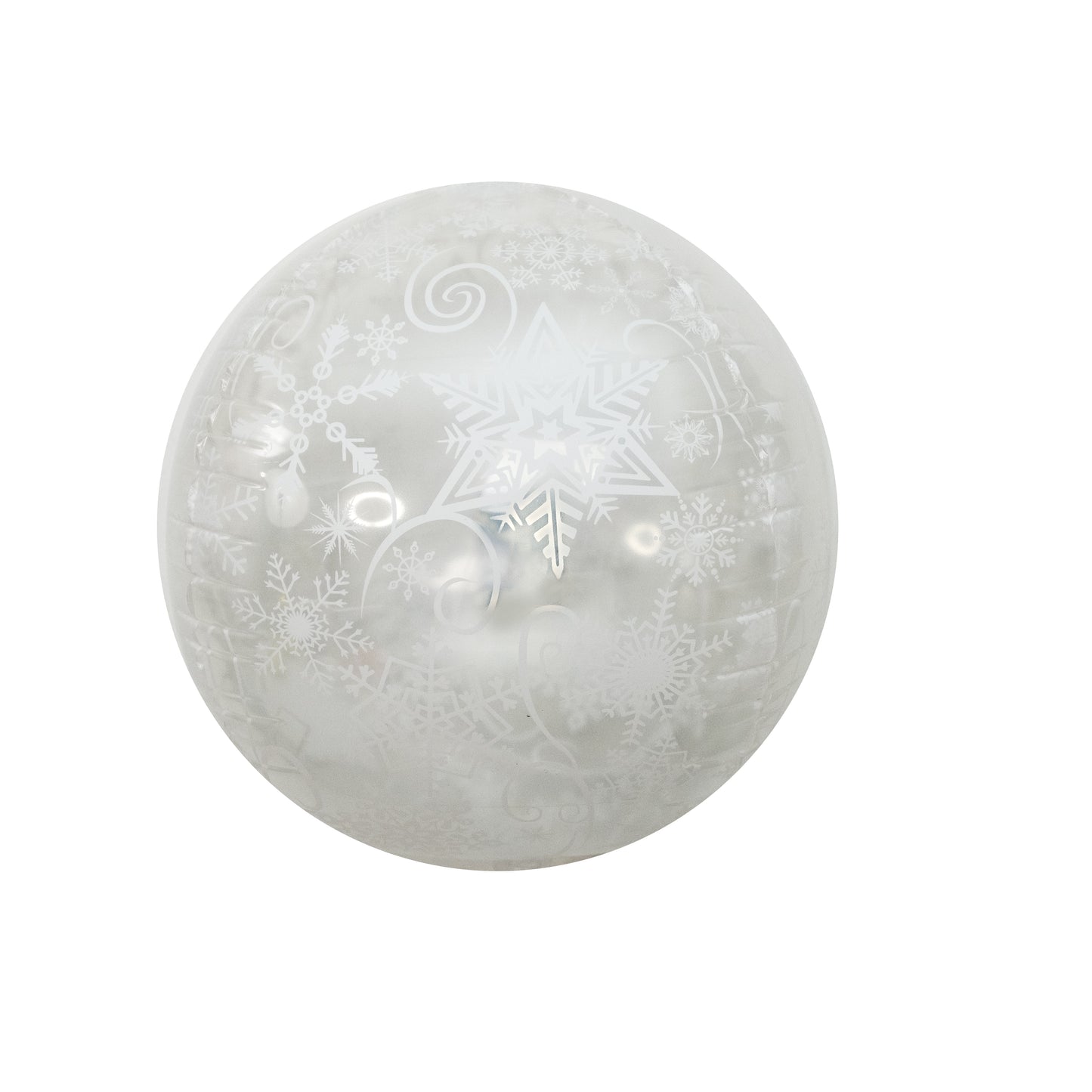 18" Bobo Balloon - Snowflake • Mylar Balloon