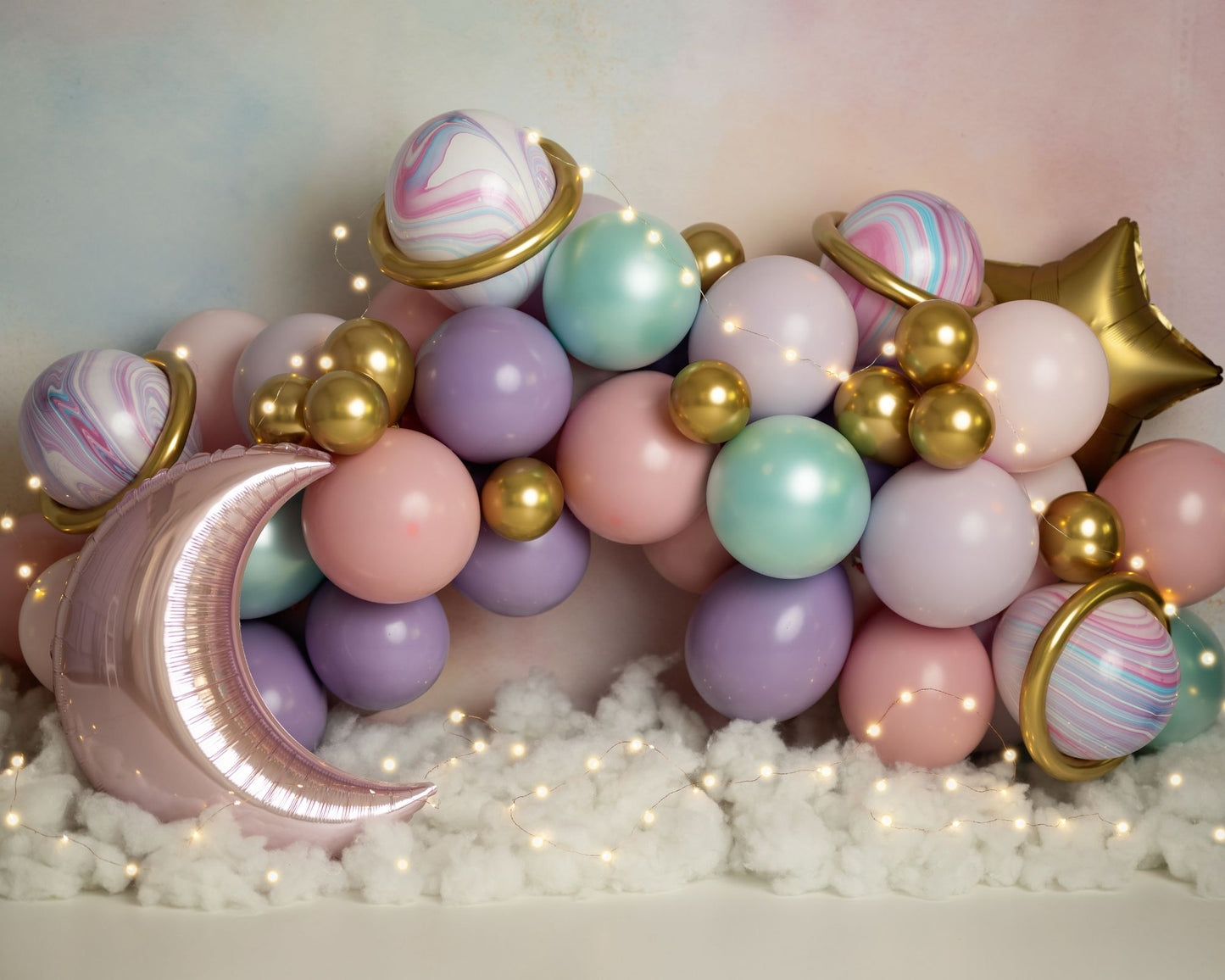 Galaxy Girl Garland • 5 Foot • Glam Kit