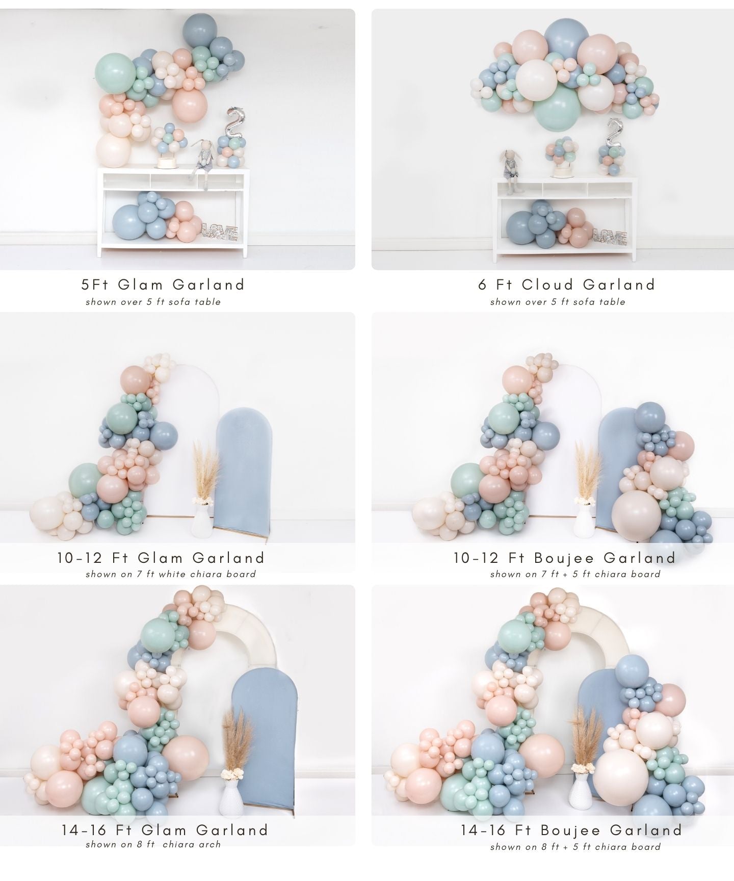 Ladder 03 Garland • 10-12 Foot • Boujee Box Kit
