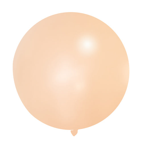 24" Round Chalk Peach