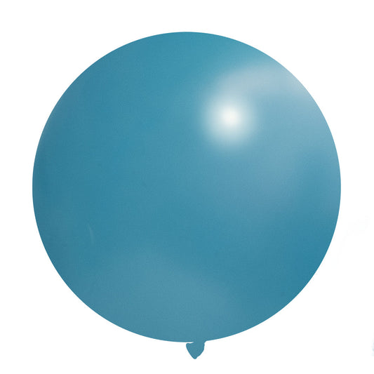 24" Round Retro Deep Blue Kalisan