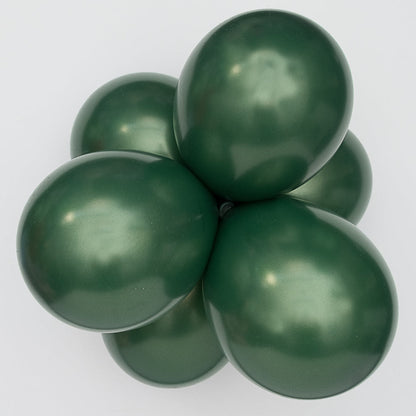 Metallic Forest Green Tuftex - Large Cluster
