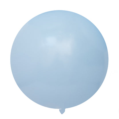 24" Round Chalk Baby Blue