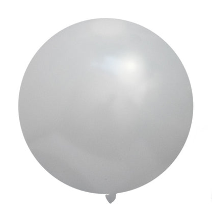 24" Round Chalk Cloud Gray