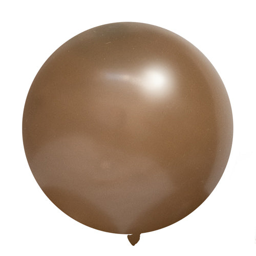 24" Round Chalk Carob