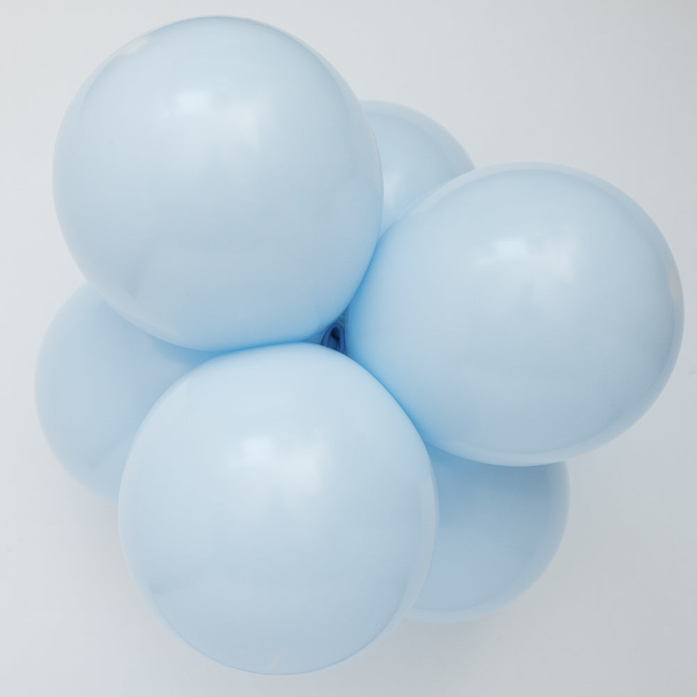 24" Round Chalk Powder Blue