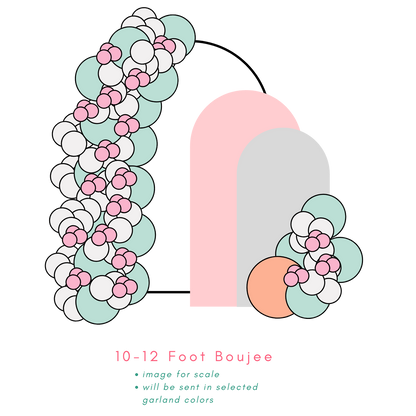 Sea Shores Garland  • 10-12 Foot • Deluxe Boujee Box