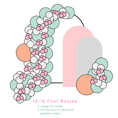 One Up Garland  • 14-16 Foot • Deluxe Boujee Box