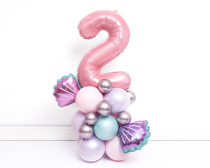 Chalk Mermaid Balloon Tower Kit