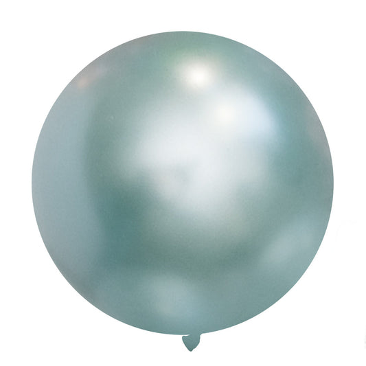 24" Round Diamond Sage • 1 Balloon