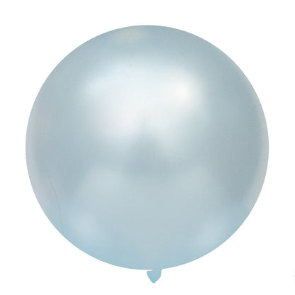 24" Round Diamond Sky Blue • 1 Balloon