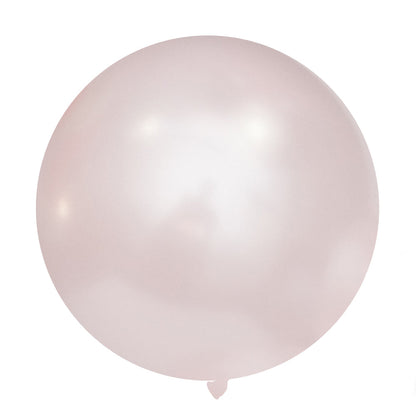 24" Round Diamond Chiffon Pink • 1 Balloon