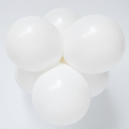 24" Round Chalk White