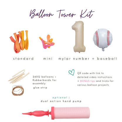 Play Ball Balloon Tower Kit