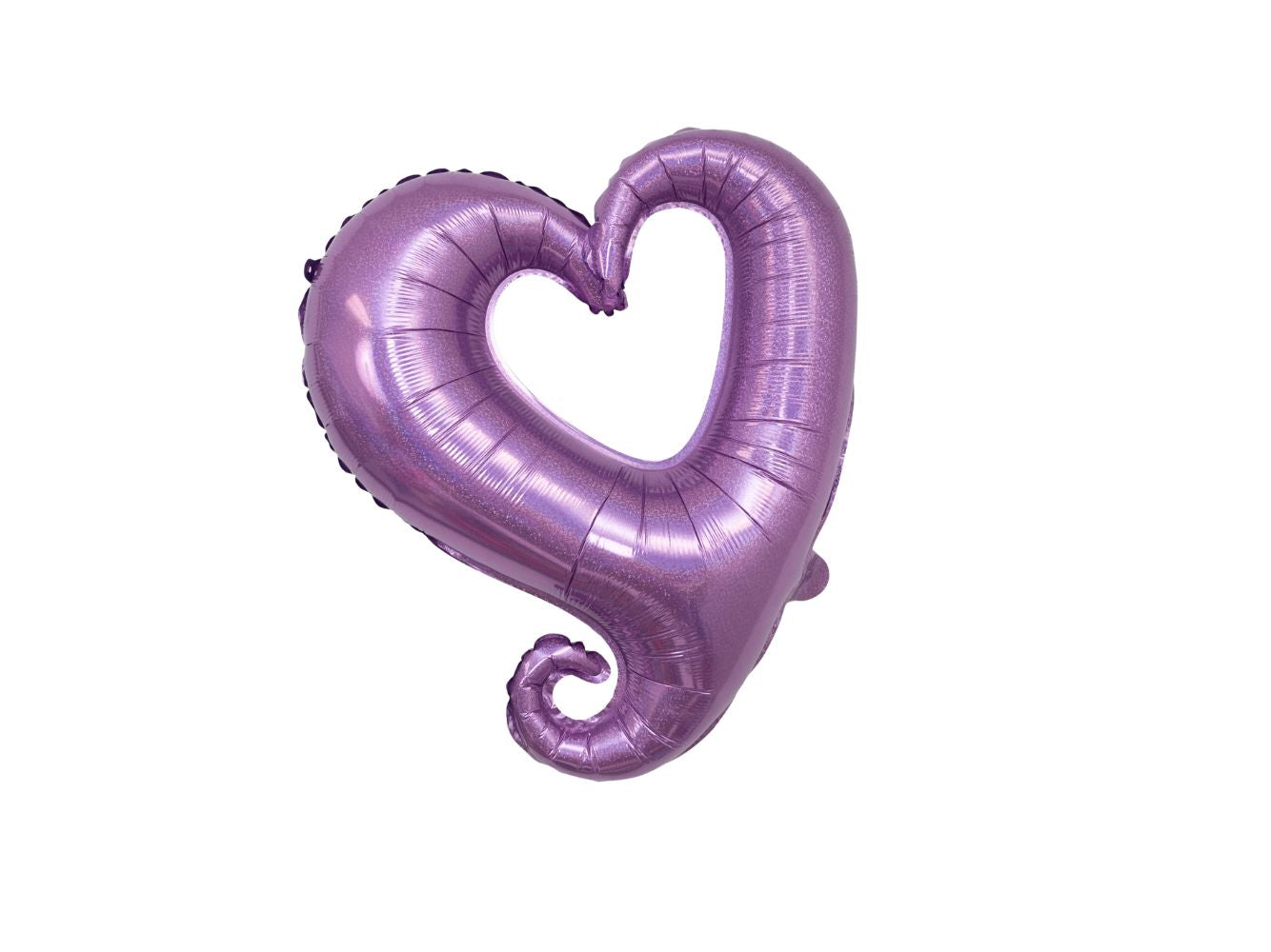 22" Heart Arc - LAVENDER  • Mylar Balloon