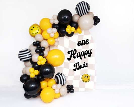 One Happy Dude Garland  • 10-12 Foot • Boujee Box Kit