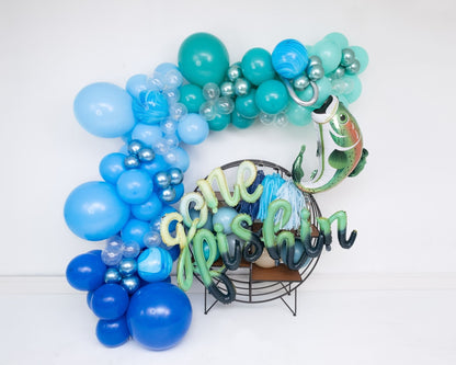 Gone Fishin Garland  • 8 Foot • Glam Kit