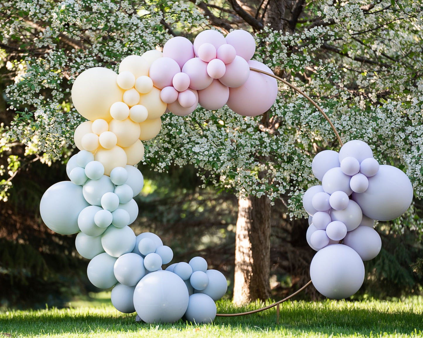 Matte Rainbow Garland  • 5 Foot • Glam Kit