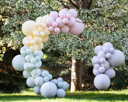 Matte Rainbow Garland  • 8 Foot • Glam Kit