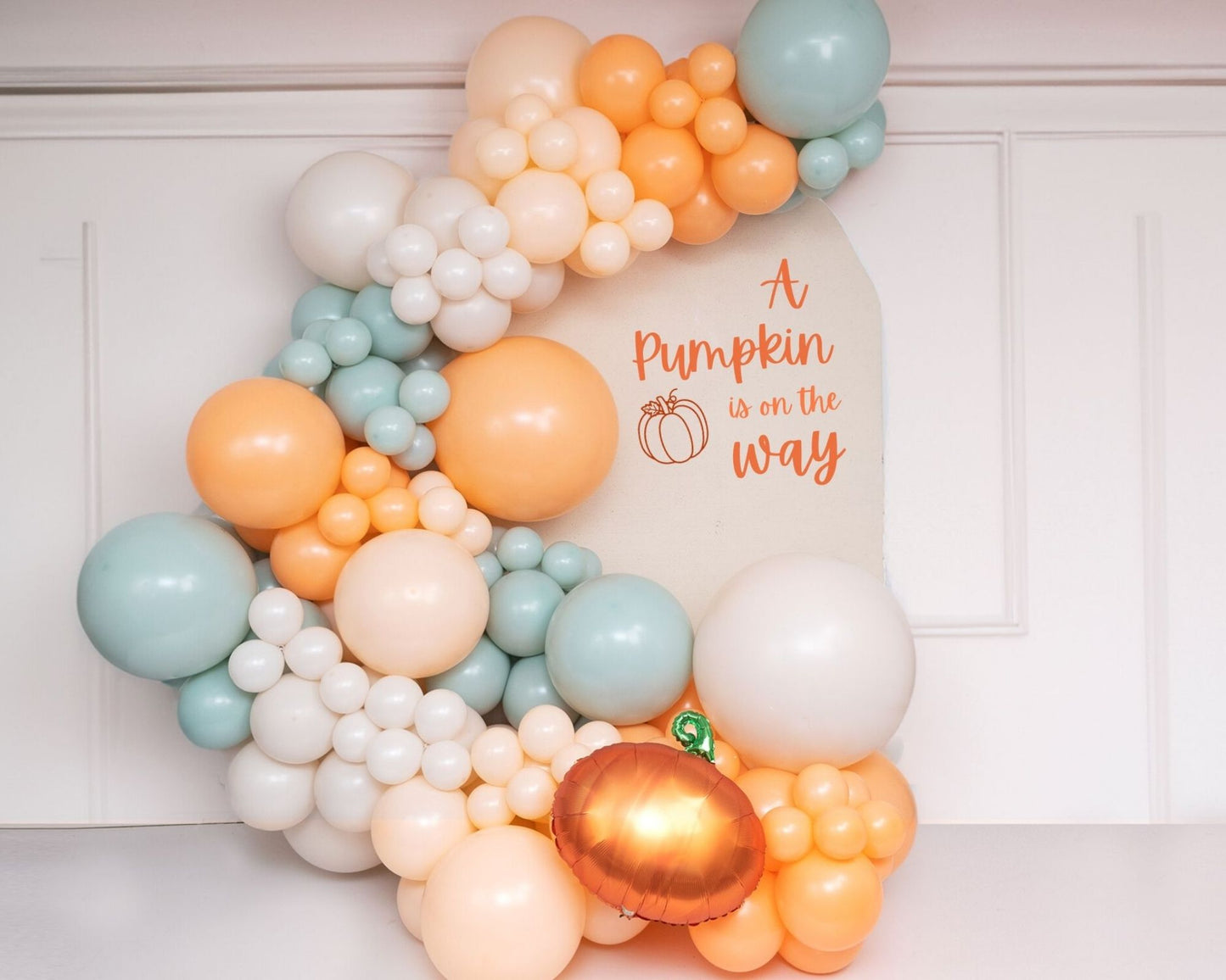 Lil Pumpkin Garland  • 10-12 Foot • Boujee Box Kit