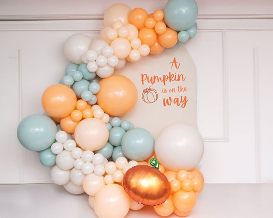 Lil Pumpkin Garland  • 10-12 Foot • Boujee Box Kit